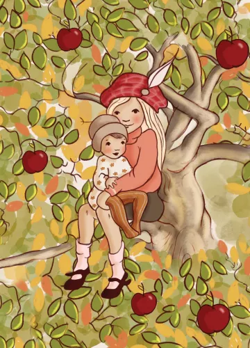 Orchard Sisters, Postcard