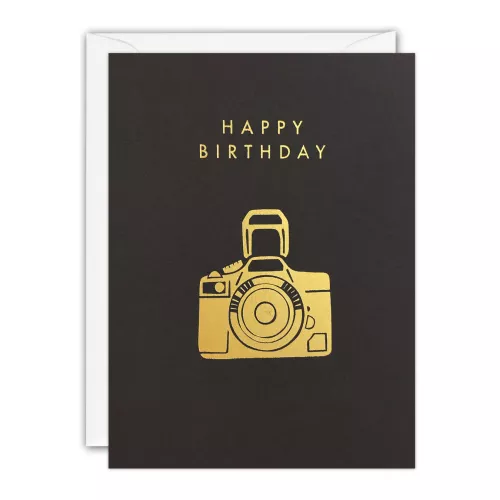 Birthday Camera Minnows Card