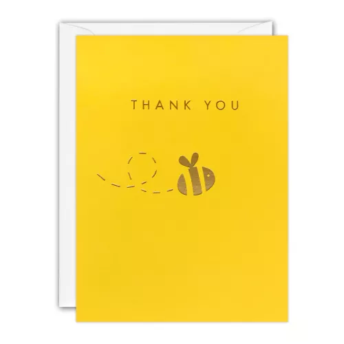 Thank You Bee Minnows Card