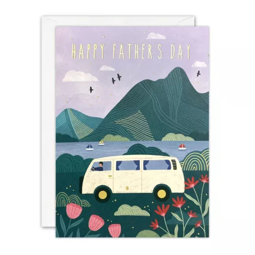 Father’s Day Camper Van Sunbeams Card