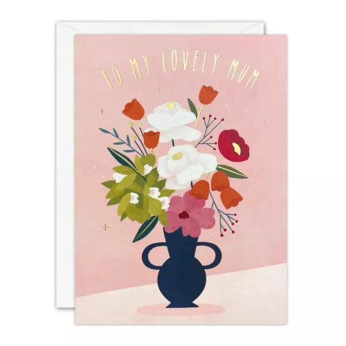Mother’s Day Vase Sunbeams Card