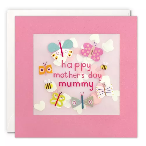 Mother’s Day Butterflies Paper Shakies Card
