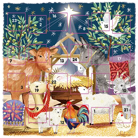 Nativity Visit, Advent Calendar