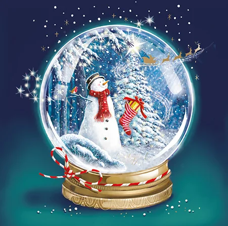 Christmas Globe, Christmas Box Premium