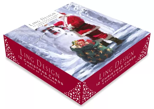 Christmas Jolly Santas, Christmas Box Deluxe
