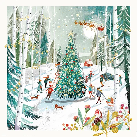 Magical Tree In The Forest, Christmas Box Deluxe