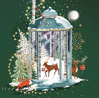Christmas Woodland, Christmas Wallet Packs