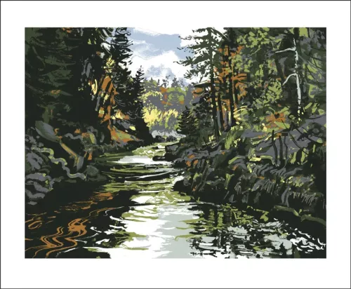 Findhorn Rhythms, Greeting Card