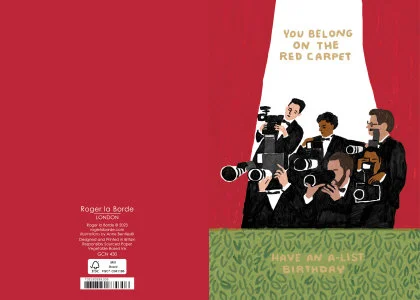 Red Carpet Birthday Petite Card