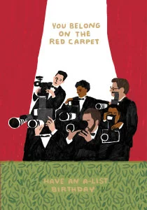 Red Carpet Birthday Petite Card