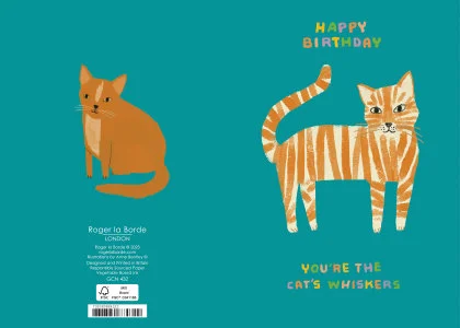 Cat's Whiskers Petite Card