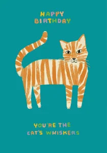 Cat's Whiskers Petite Card