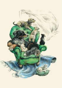Cosy Armchair Petite Card