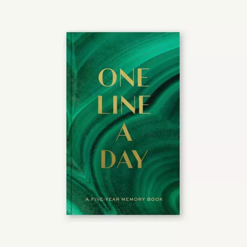 Malachite Green One Line a Day A Five-Year Memory Book