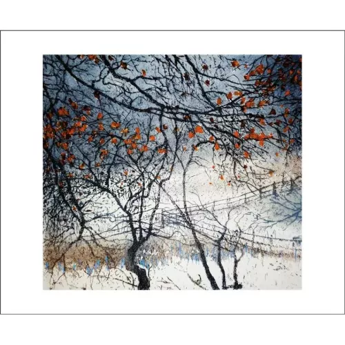 Jo Barry Privacy of Winter, Greeting Card