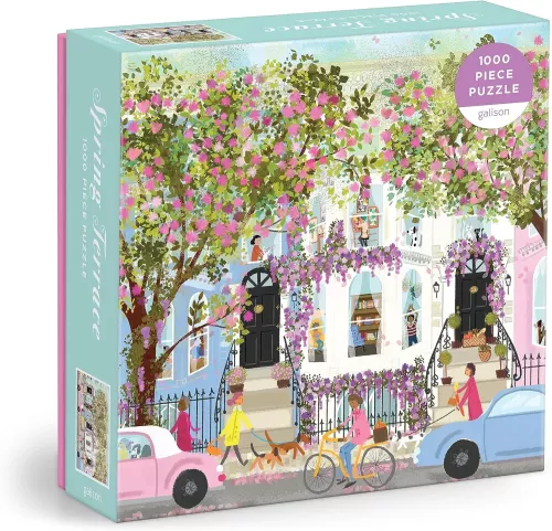 Joy Laforme Spring Terrace Puzzle: 1000 Pieces