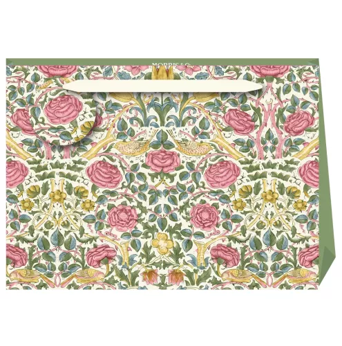 MO Rose Spring Green Shopper Bag