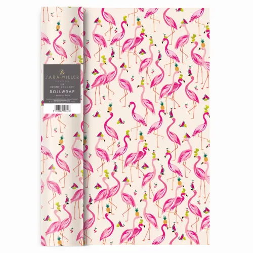 SM Celebrating Flamingos Roll Wrap