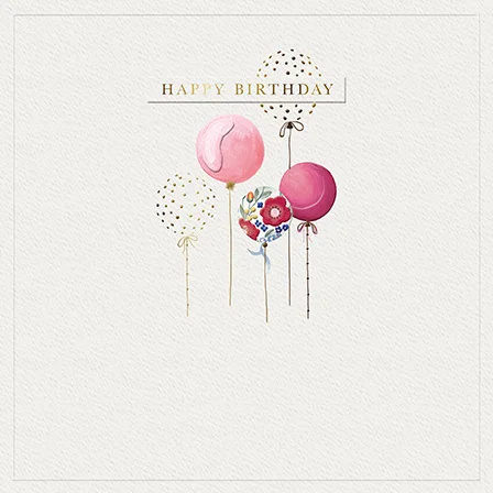 Balloons, Counter Card