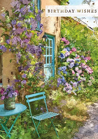 Wisteris Cottage, Counter Card