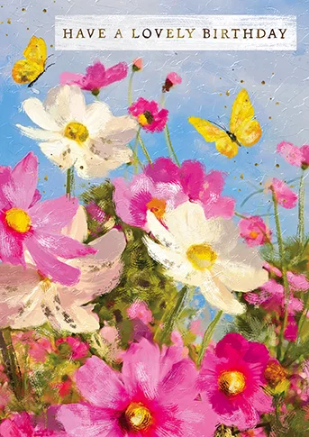 Floral Meadow, Counter Card