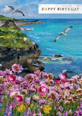 Coastal View, Counter Card