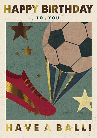 Football and Stars, Counter Card