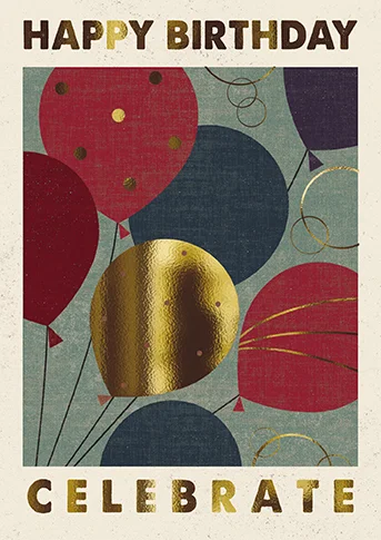 Balloons, Counter Card