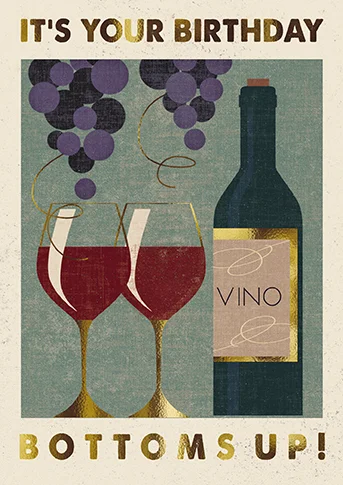 Wine, Counter Card