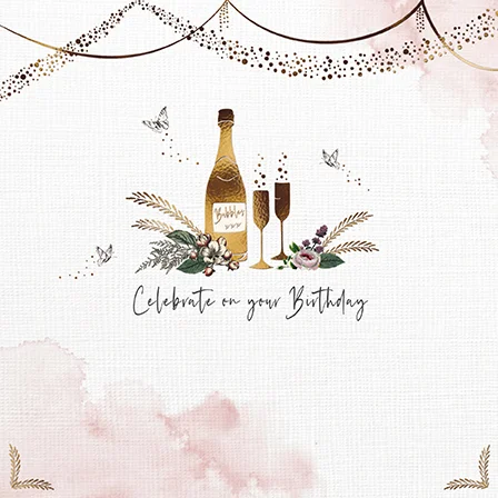 Champagne, Counter Card
