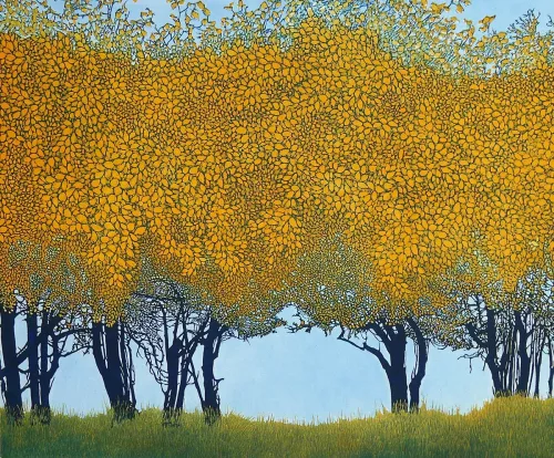 Dancing Trees, Greeting Card