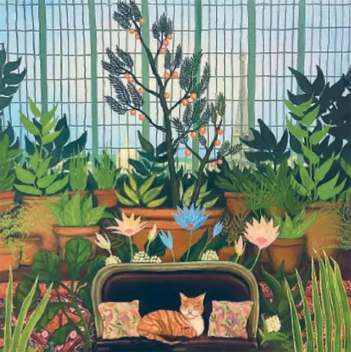 Jungle in Paris, Greeting Card
