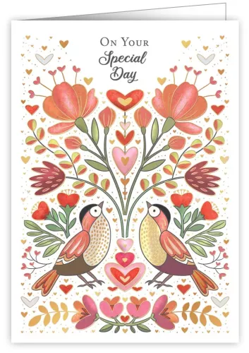 On Your Special Day, Lovebirds, Greeting Card