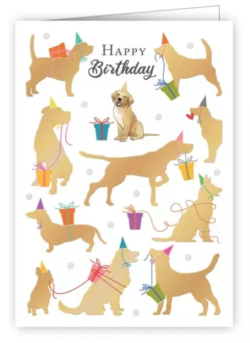 Birthday Dogs, Minicard