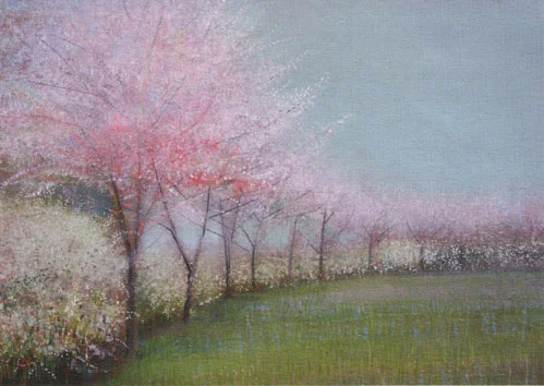 Line of Blossom, Greeting Card