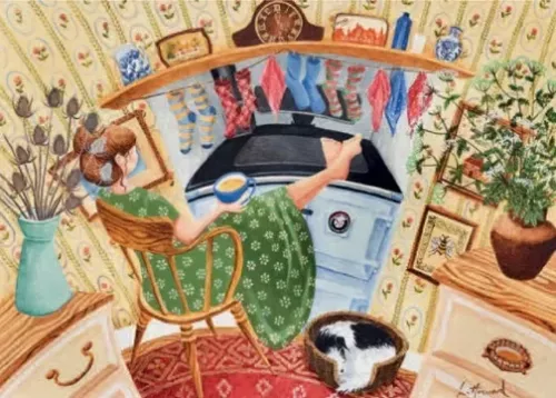 Just Five Minutes, Greeting Card