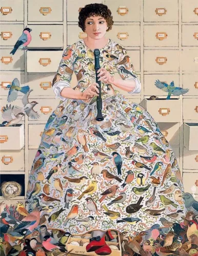 Personification of a Sense of Hearing, Greeting Card