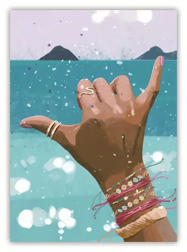 Go With The Flow, Postcard