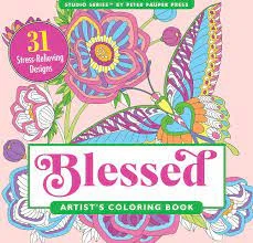 Blessed Artist's Coloring Book