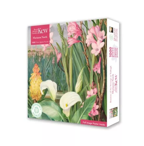 Adult Sustainable Jigsaw Puzzle Kew Gardens: Marianne North: Beauties of the Swamps at Tulbagh