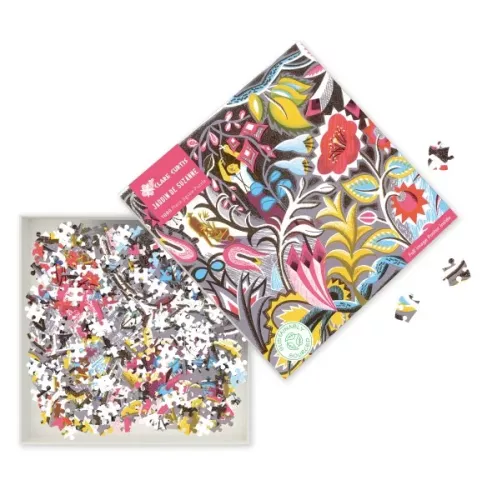 Adult Sustainable Jigsaw Puzzle Clare Curtis: Jardin de Suzanne