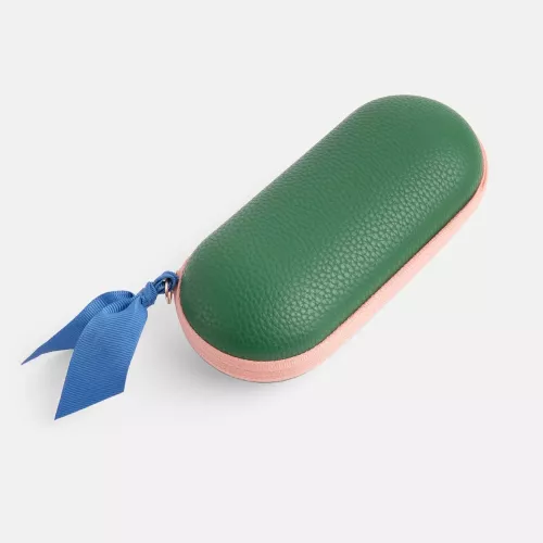 Green Glasses Case