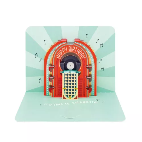 Jukebox, 3D Pop-Up Card