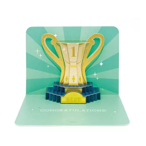 Congratulations, 3D Pop-Up Card