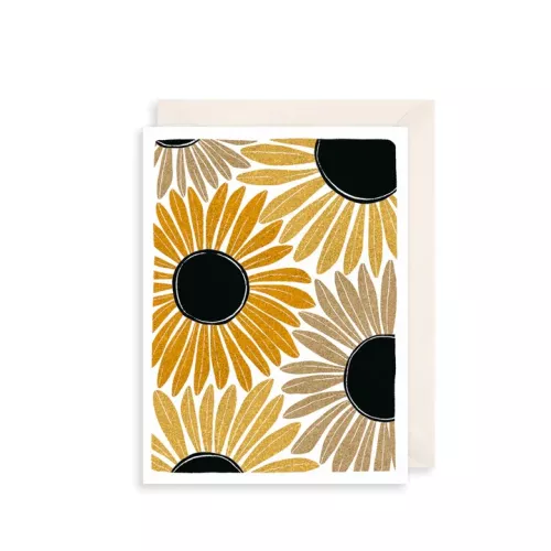 Sunflower Display Greetings Card