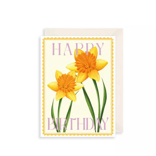 Daffodils Greetings Card