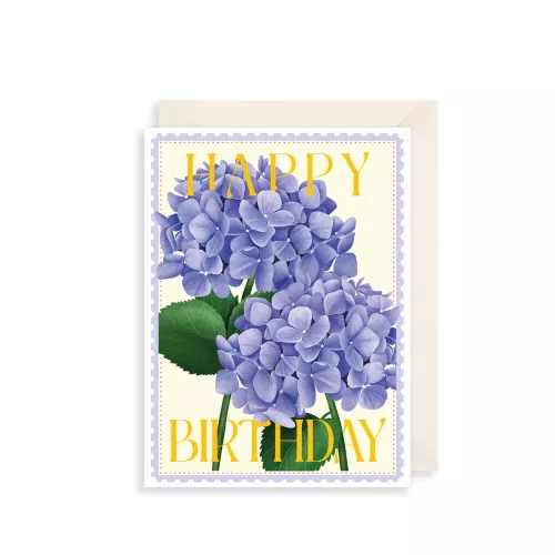 Hydrangea Greetings Card