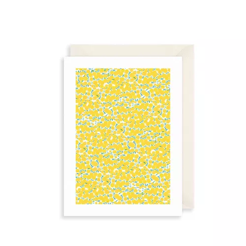 Spring Flowers Greetings Card