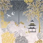 Pagoda, Greeting Card