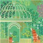 Hedgehogs Orangery, Greeting Card